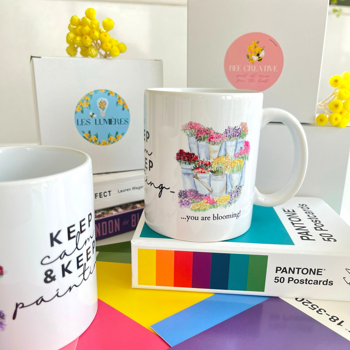 "Artist in Bloom" Mug