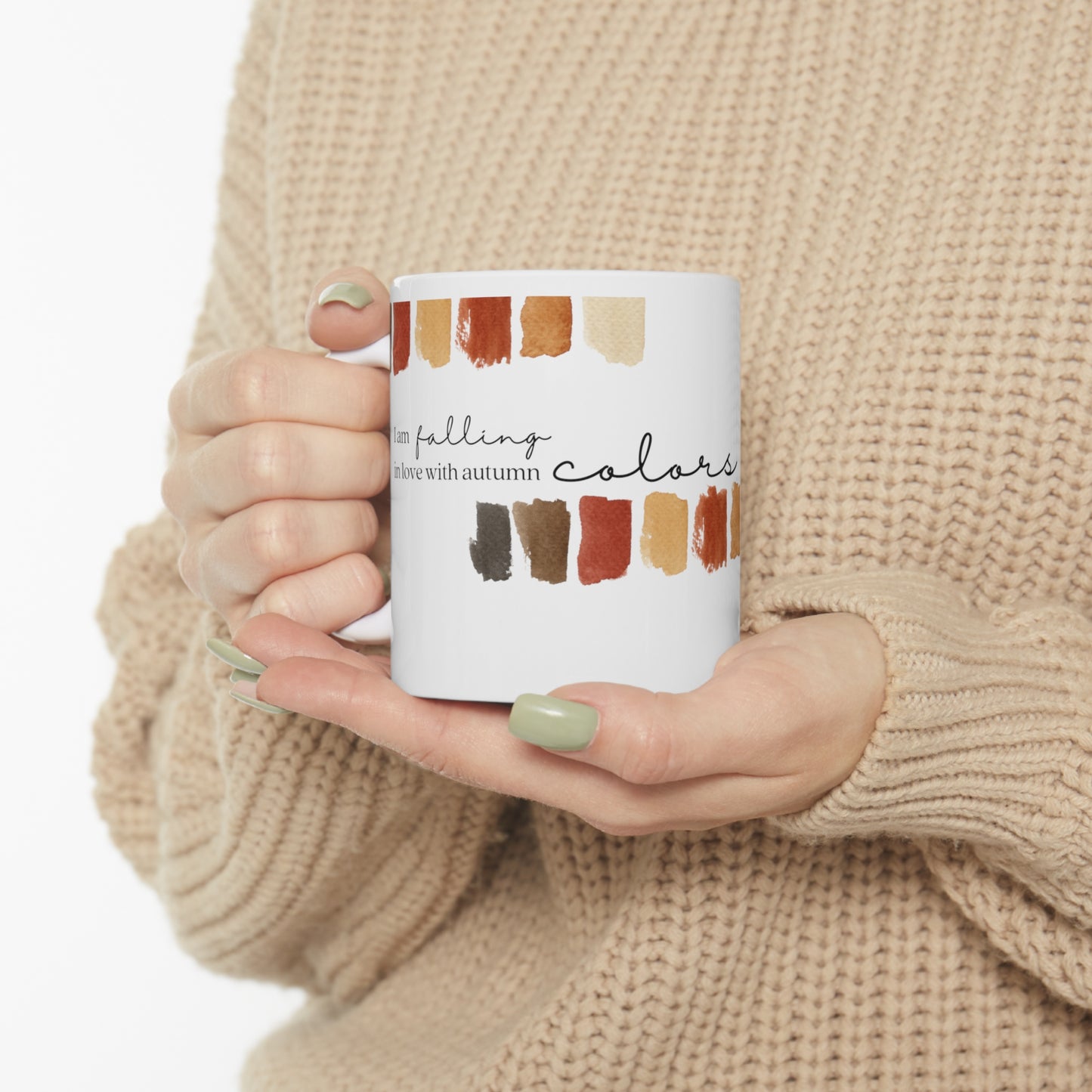 I am falling in love with autumn colors Mug