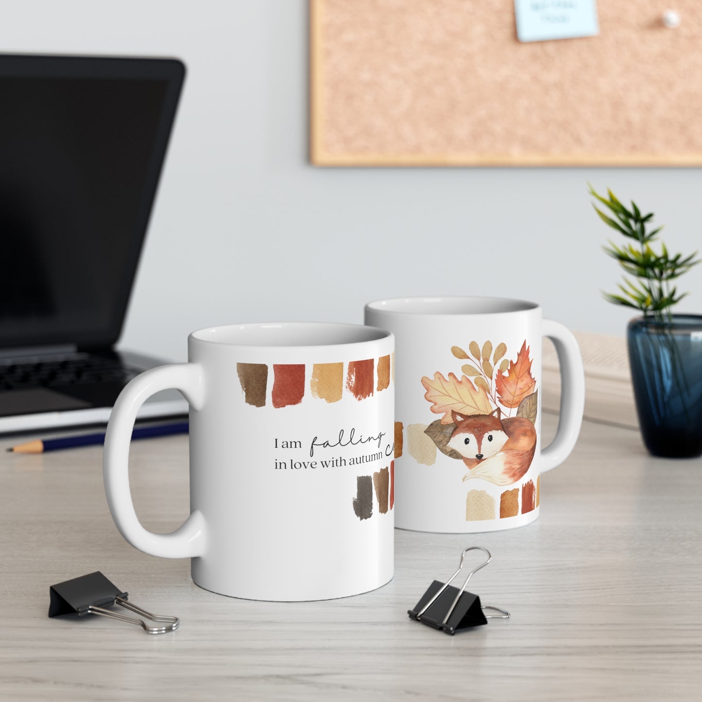 I am falling in love with autumn colors Mug