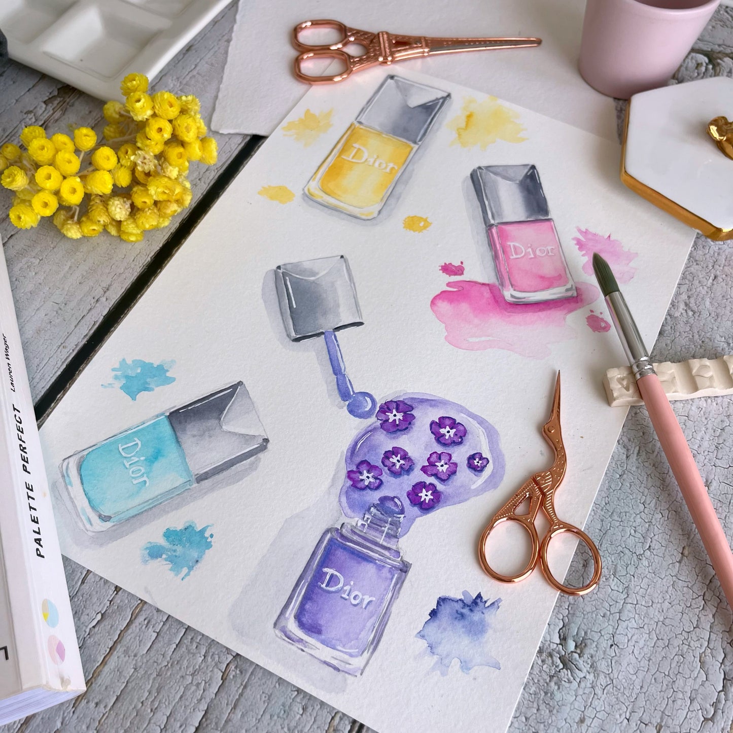 Best watercolor brushes- synthetic fibers, cruelty-free