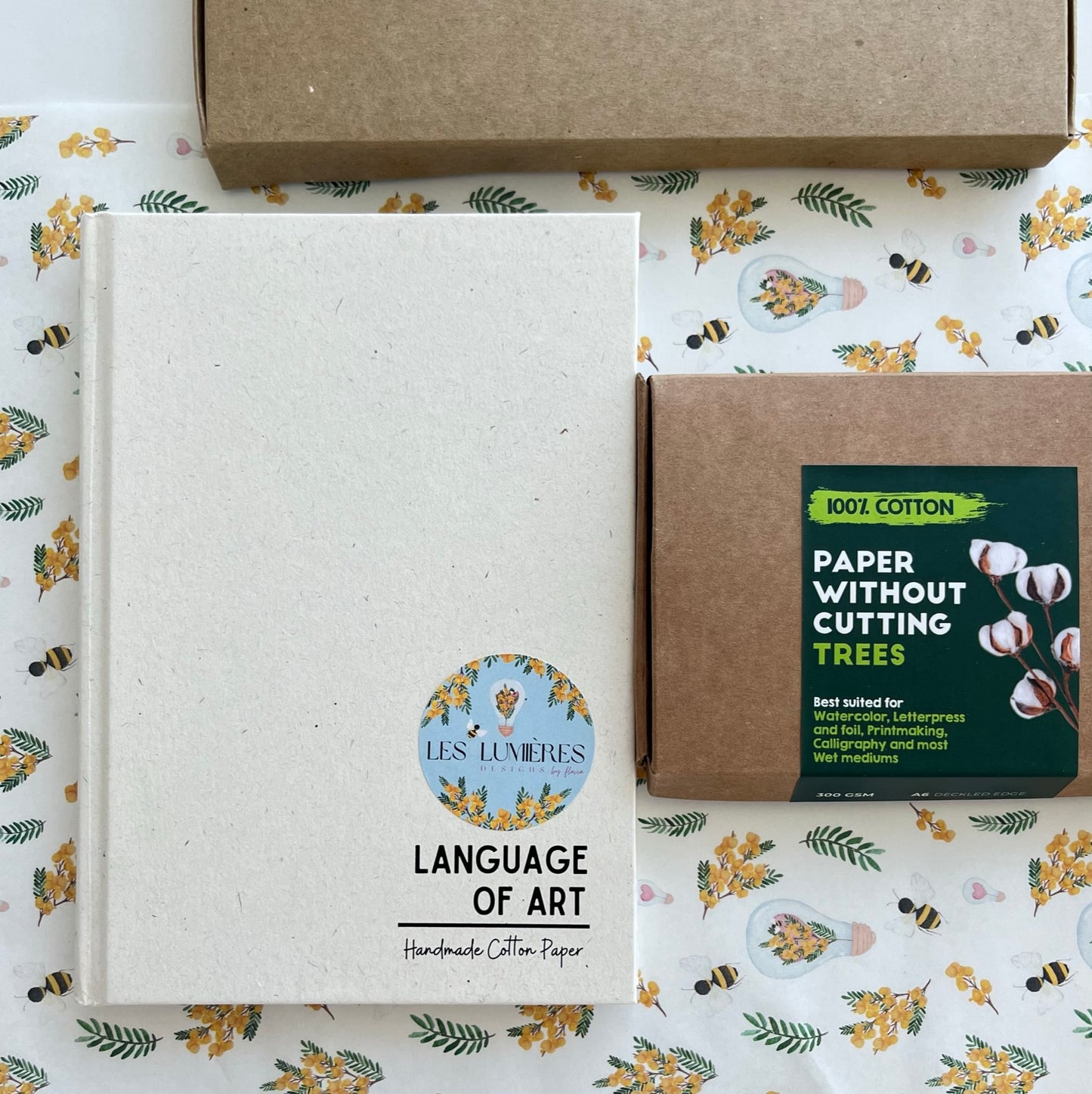 Attention- PRE ORDER NOW Open! Watercolor notebook Sketchbook! 100% cotton handmade paper A5 (Portrait) 16 Sheets/32Pages