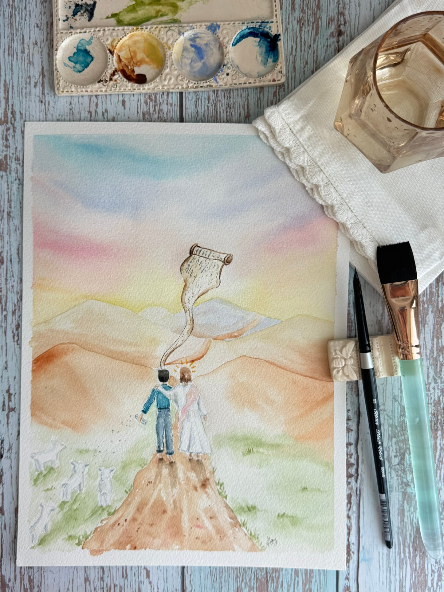 Personalized Watercolor, Gouache, Acrylic Art – Custom Paintings