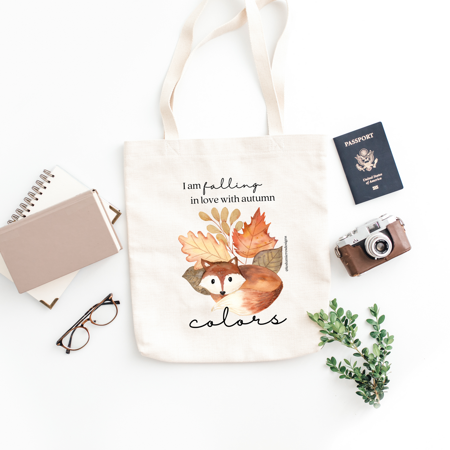 Colors of Autumn Tote bag: Ethical, Eco-Friendly, and Beautiful!