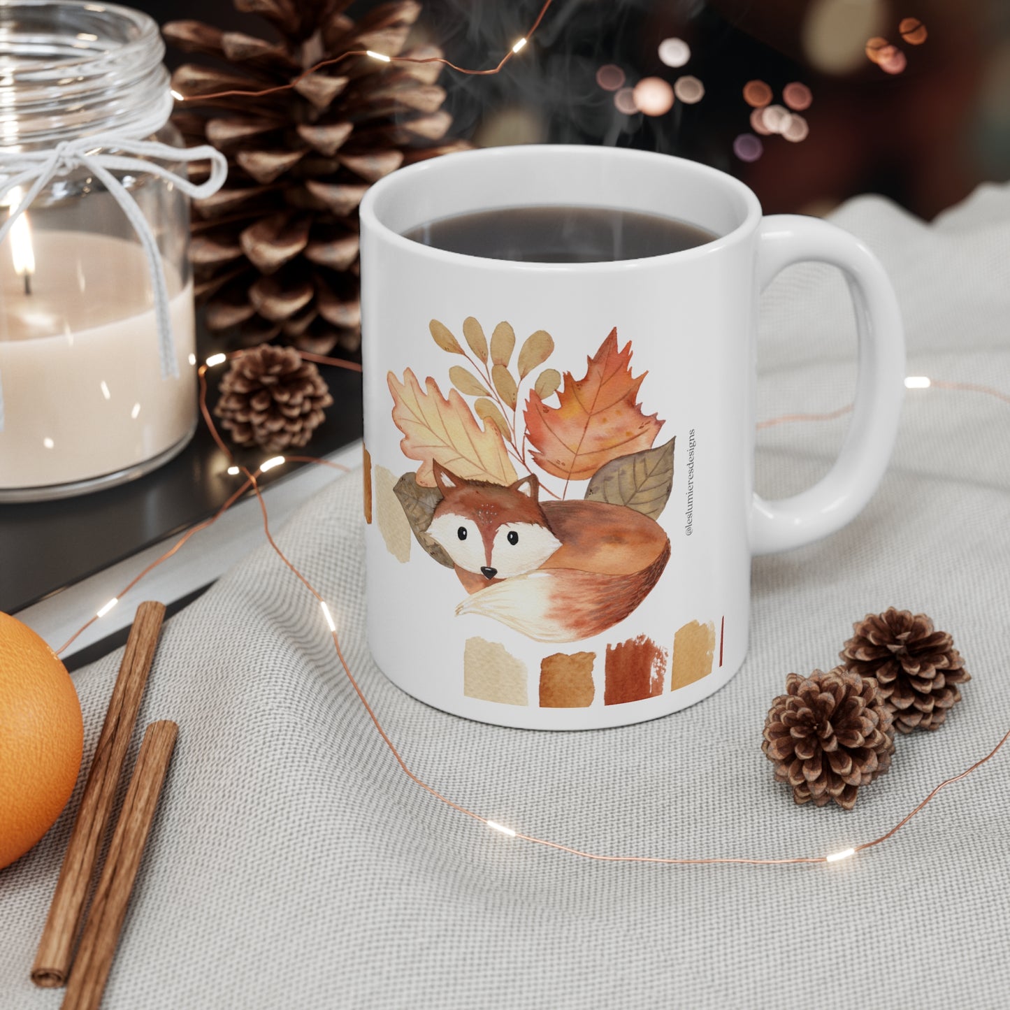 I am falling in love with autumn colors Mug