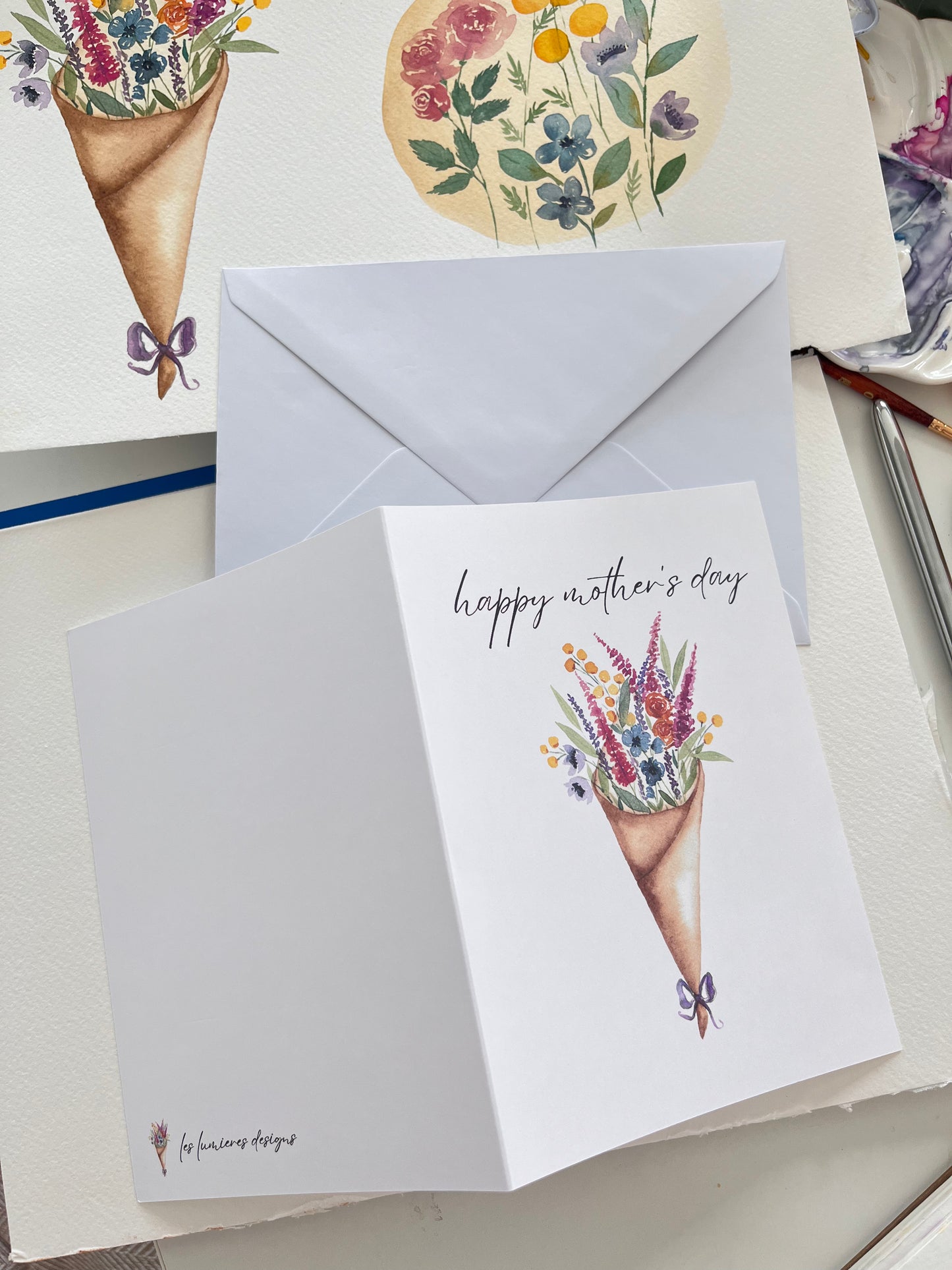 tarjetas de felicitaciones hechas a mano