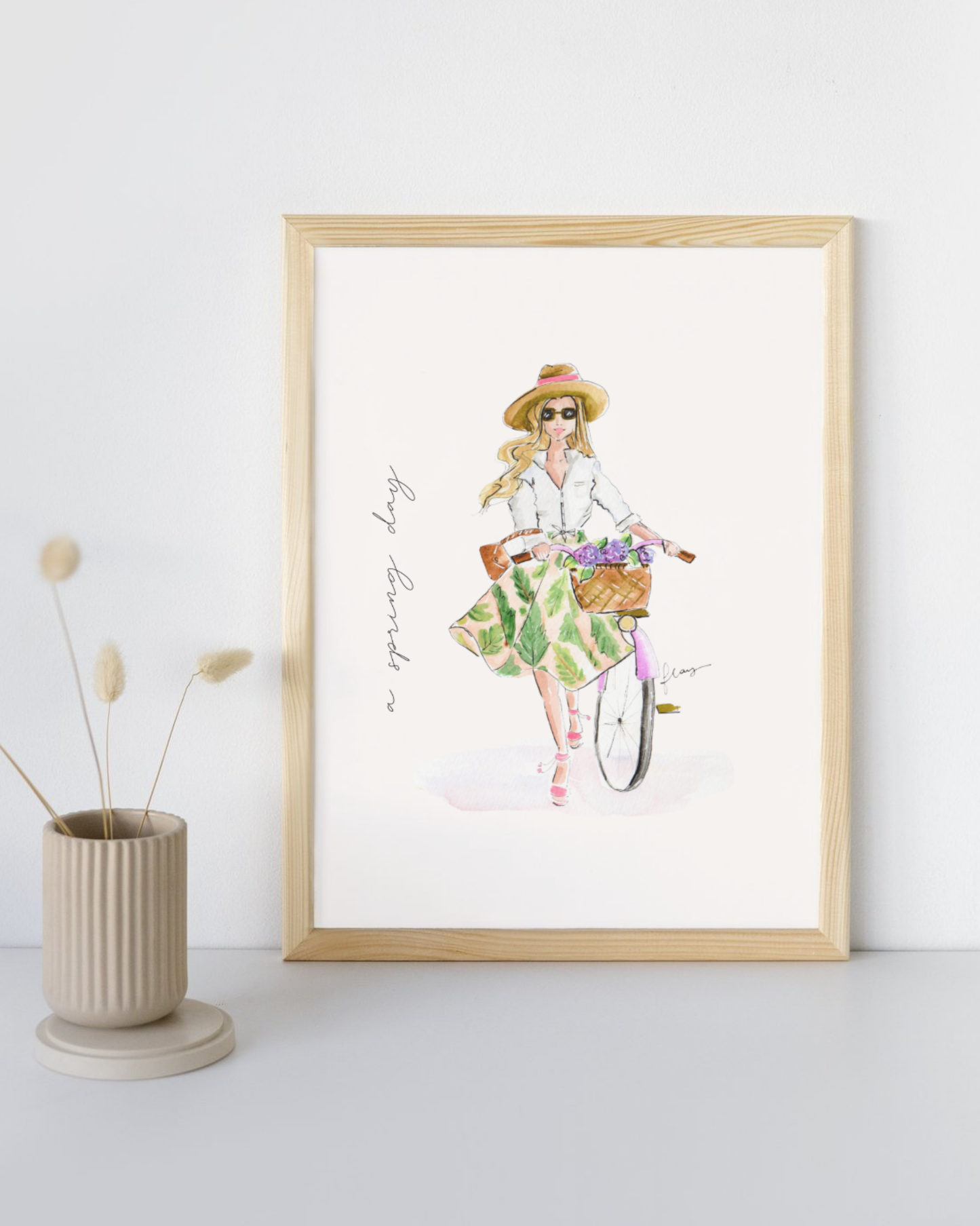 Personalized Watercolor Illustration Portraits