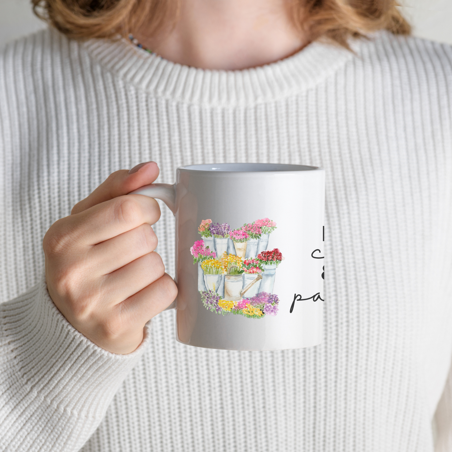 "Artist in Bloom" Mug