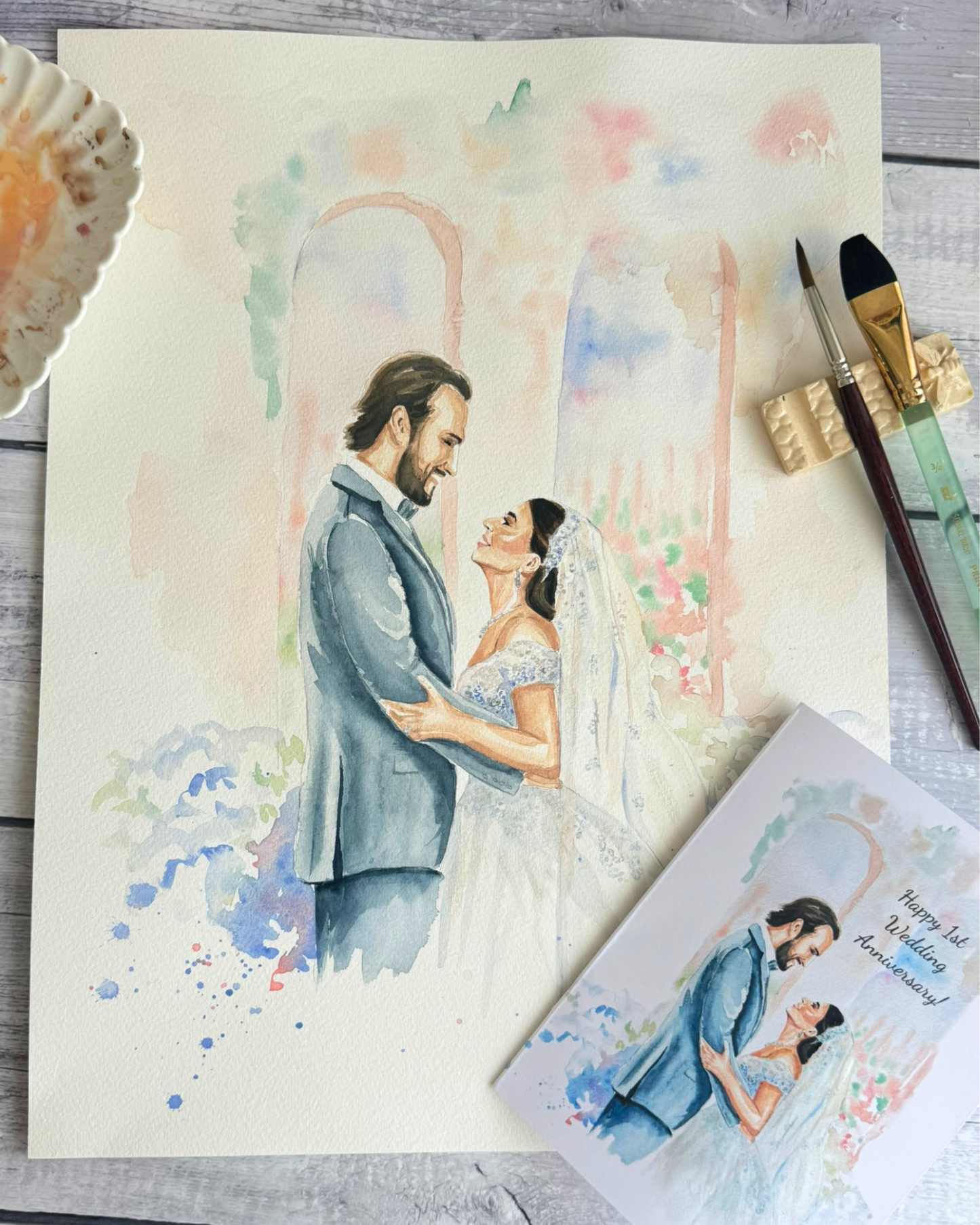 Wedding Watercolor ART