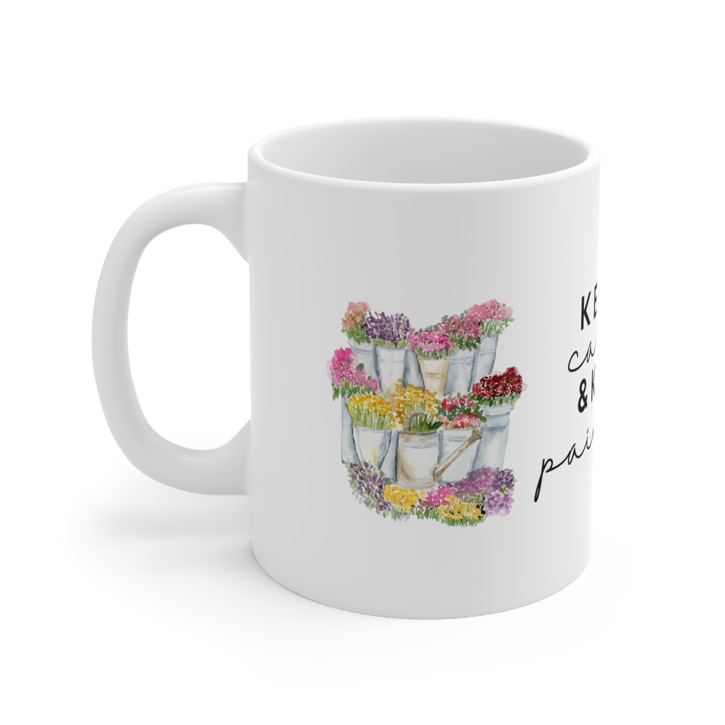 "Artist in Bloom" Mug