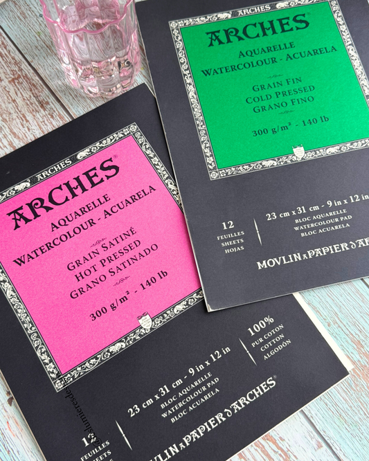 Hot Press vs. Cold Press: Which Watercolor Paper Is Right for You?