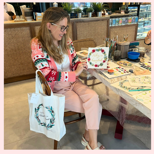 🎄 The Beauty of Handmade: A December of Painting, Presence & Purpose