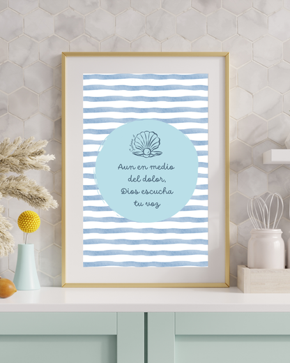 Psalms Spanish Bible Verse Printable Pack 12 designs– Christian Wall Art – Digital Download