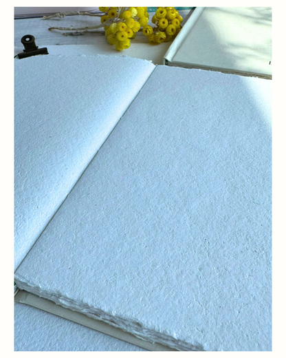 Watercolor notebook Sketchbook! 100% cotton handmade paper A5