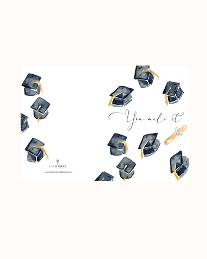 🎓 Graduation Card Collection – Personalized Watercolor Designs