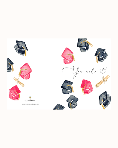 🎓 Graduation Card Collection – Personalized Watercolor Designs