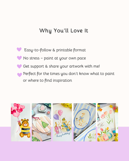 Watercolor Workbook: 5 Festive Occasions PDF