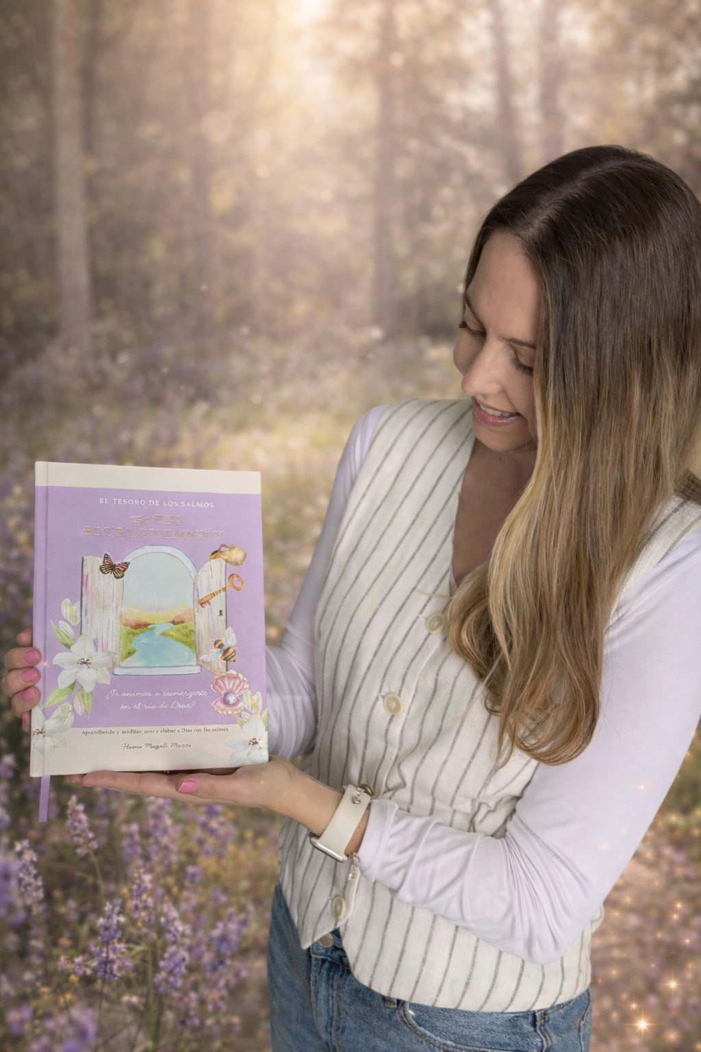 Libro El Tesoro de los Salmos: 150 días de transformación -Autora Flavia Magali Morri