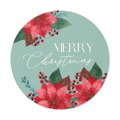 Christmas Round Stickers -Adding a Touch of Artistic Elegance to Your World!