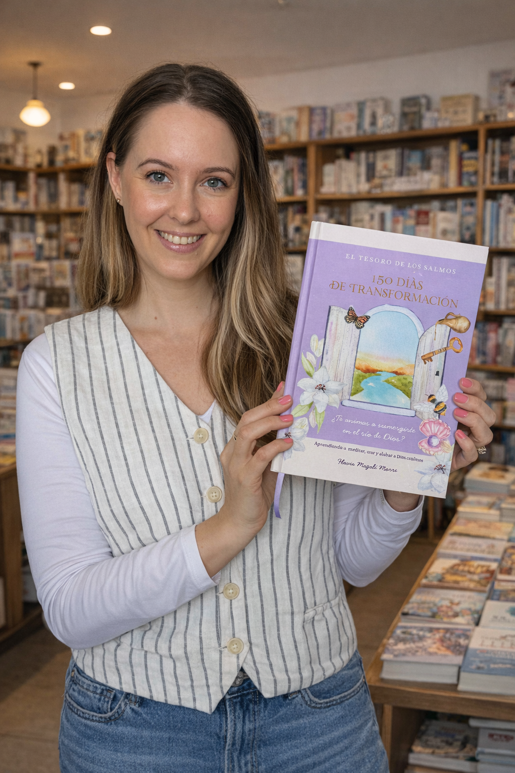 Libro El Tesoro de los Salmos: 150 días de transformación -Autora Flavia Magali Morri