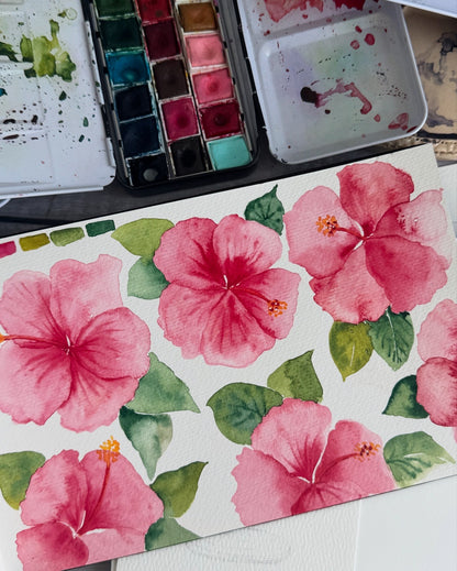 Taller de Acuarelas en Abu Dhabi- Jueves 2:30pm Al Raha-13 de Noviembre