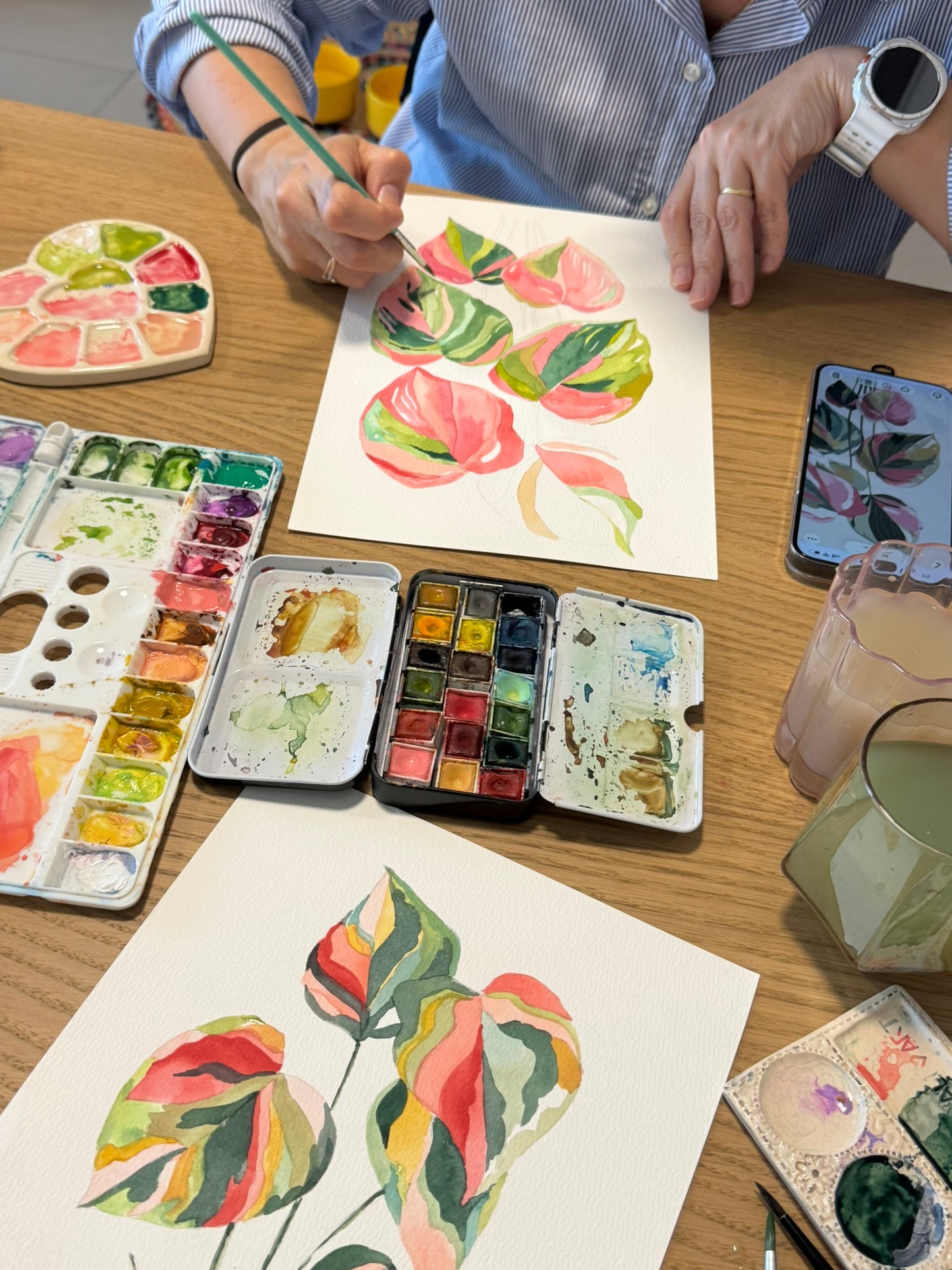 Taller de Acuarelas en Abu Dhabi- Jueves 2:30pm Al Raha-13 de Noviembre