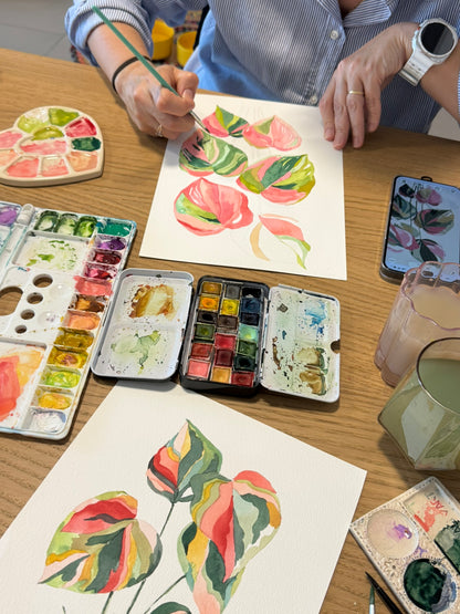 Taller de Acuarelas en Abu Dhabi- Jueves 2:30pm Al Raha-13 de Noviembre