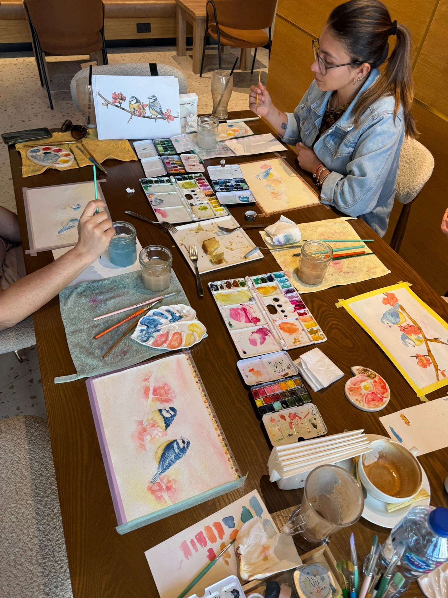 Taller de Acuarelas en Abu Dhabi- Jueves 2:30pm Al Raha-13 de Noviembre