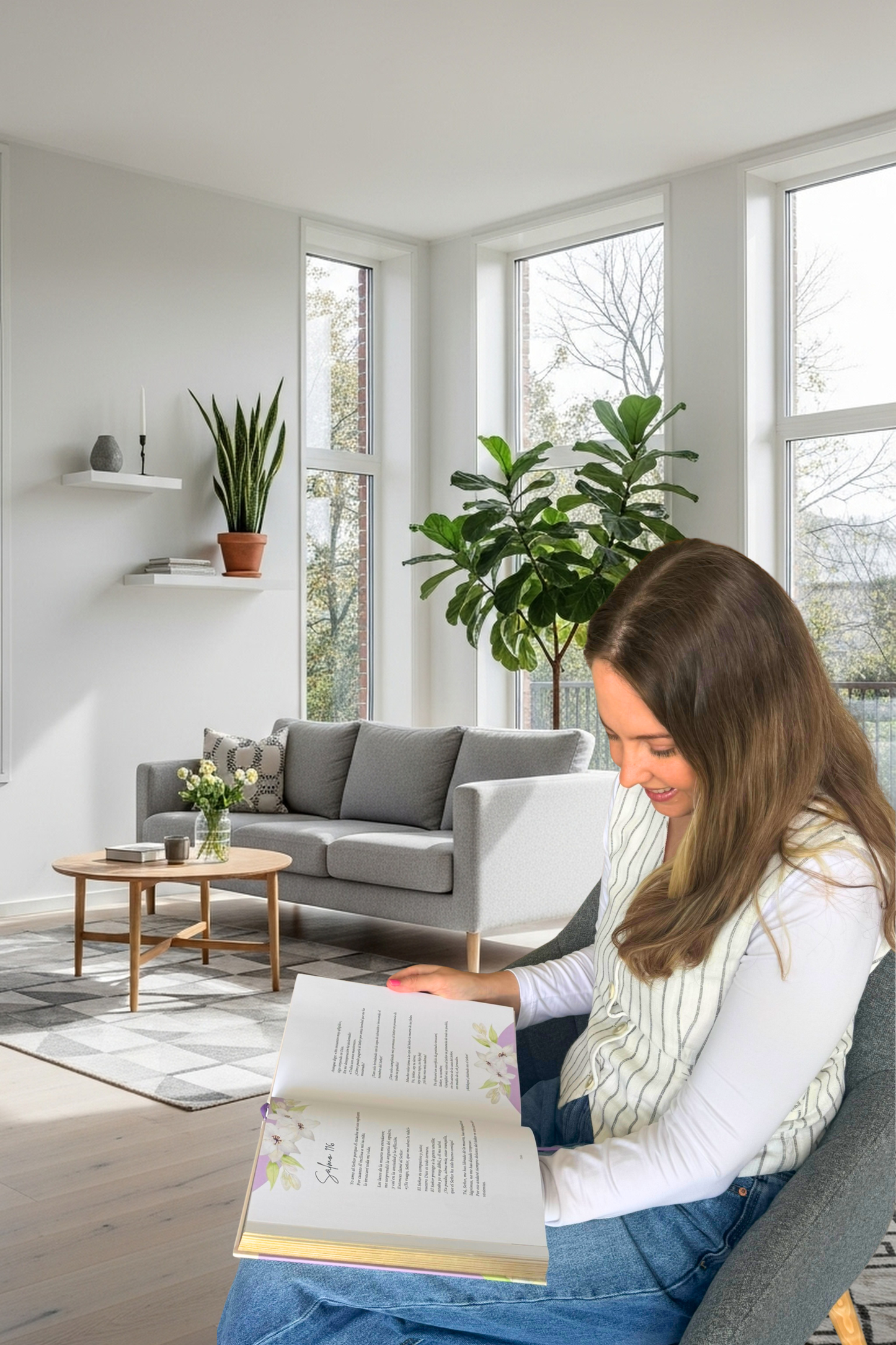 Libro El Tesoro de los Salmos: 150 días de transformación -Autora Flavia Magali Morri